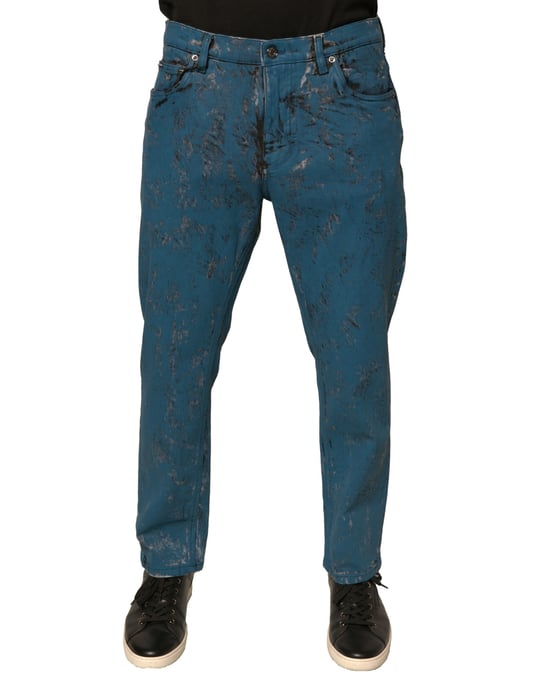 Sprayeffekt Denim Jeans Pan76092 - Image 2