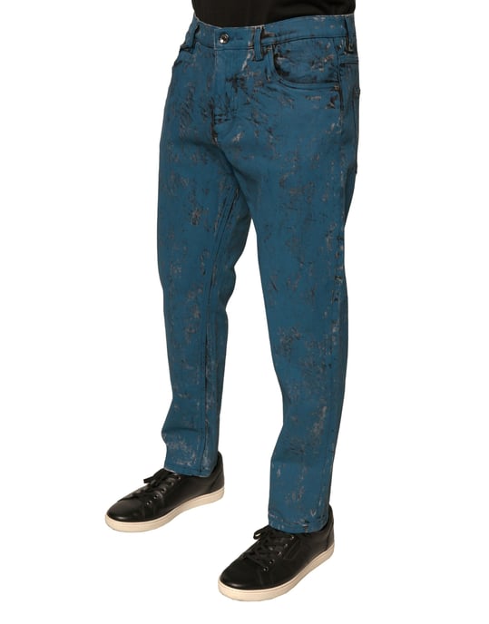 Sprayeffekt Denim Jeans Pan76092 - Image 3