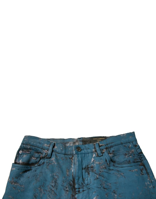 Sprayeffekt Denim Jeans Pan76092 - Image 5