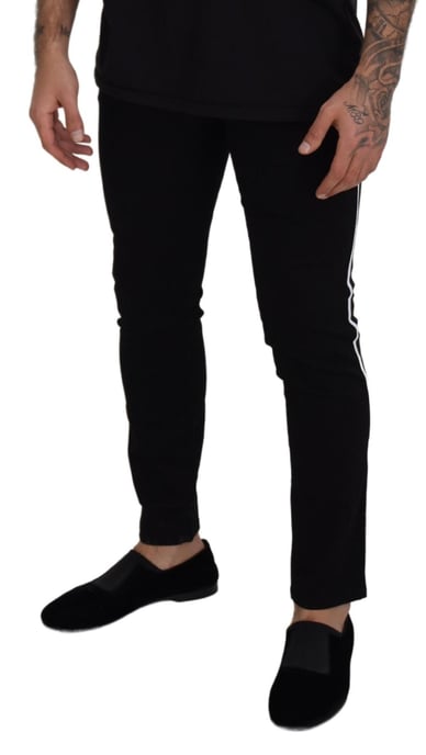 Slim Fit Jeans mit Seitenstreifen - Image 4