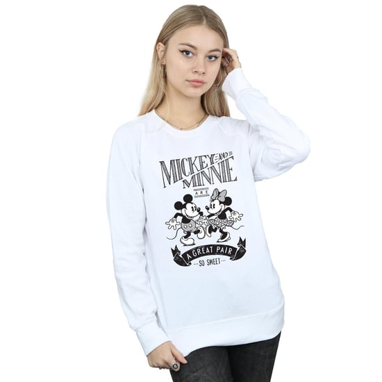 Disney - "Great Pair" Sweatshirt für Damen (Weiß) - Image 2