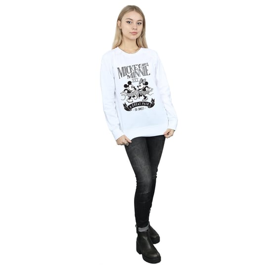 Disney - "Great Pair" Sweatshirt für Damen (Weiß) - Image 4
