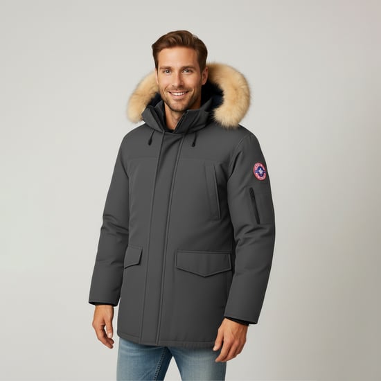 Subprime Parka Tommy  Grau - Image 6