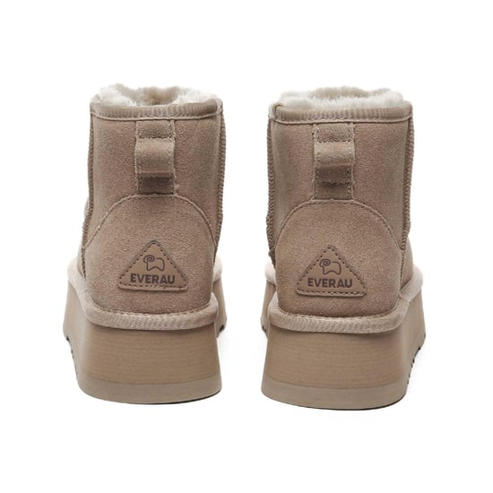 EverAu - "Dusky" Klassisch Stiefel für Damen, Kuh Wildleder (Braun) - Image 4