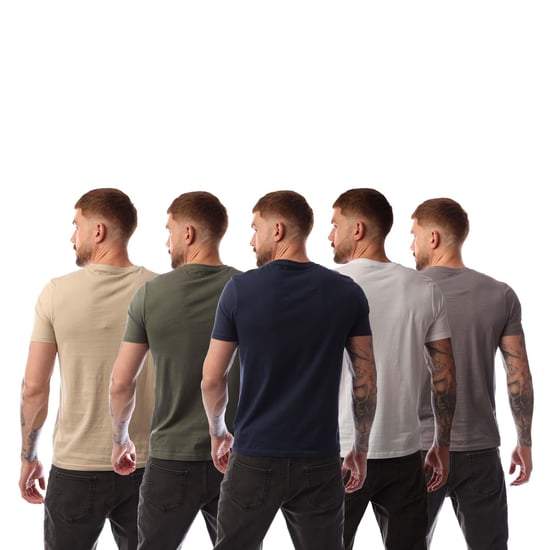 Nicce - "Buena" T-Shirt für Herren (5er-Pack) (Bunt) - Image 2