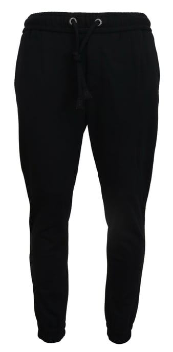 Jogger in Solid Schwarz - Image 3