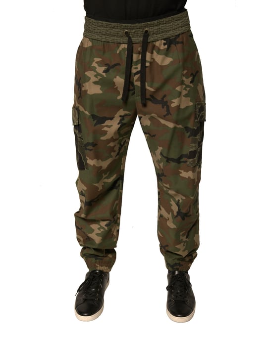 Tarnmuster Cargo-Hosen Jogger - Image 1