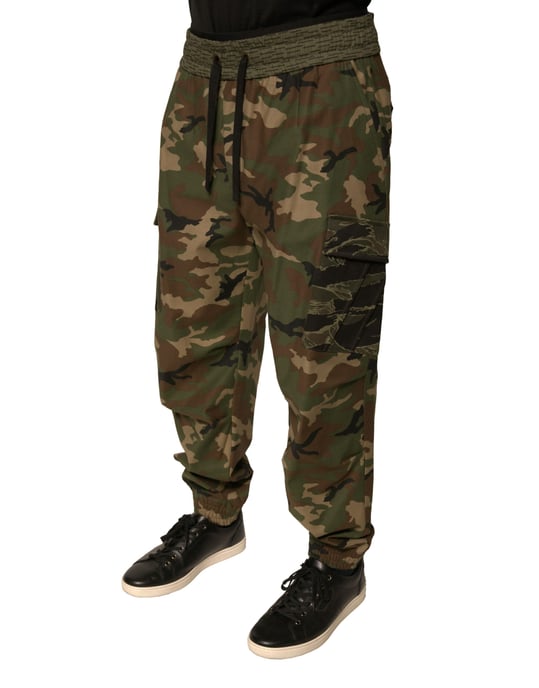 Tarnmuster Cargo-Hosen Jogger - Image 3