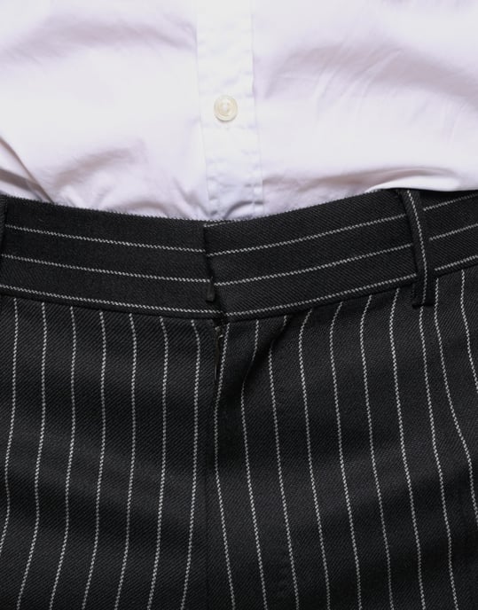 Klassisch geschnittene Nadelstreifenhose - Image 5