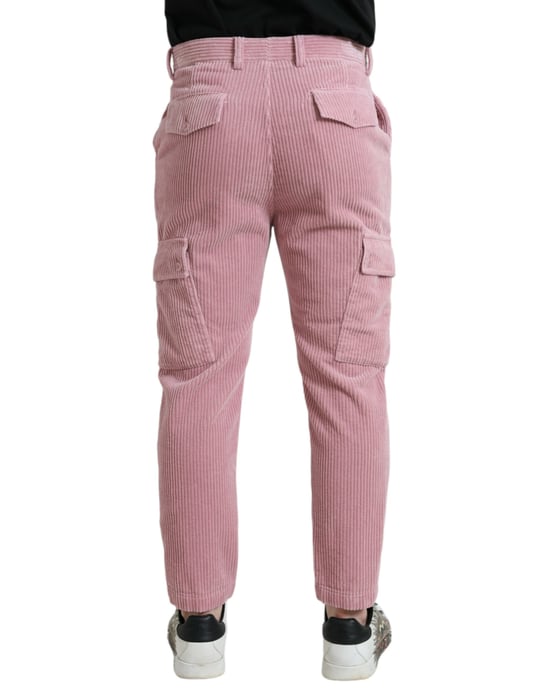 Corduroy Cargo-Hose Rosa - Image 2