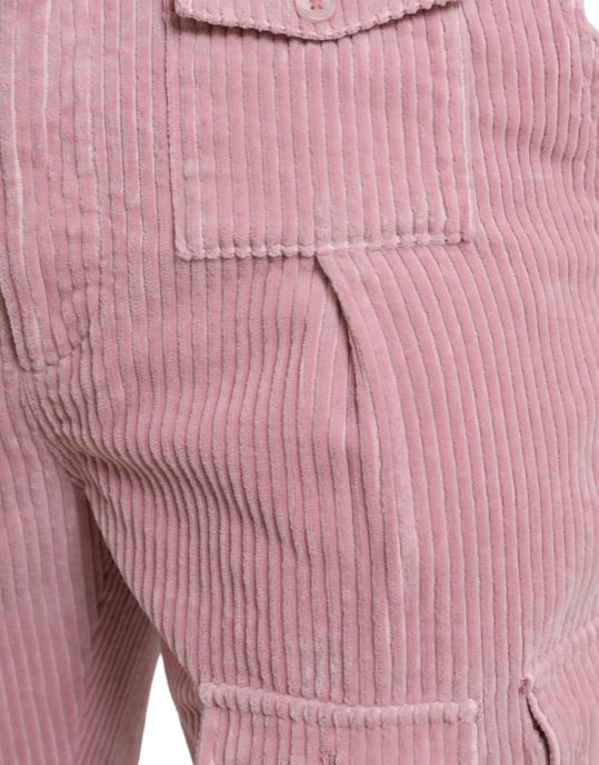 Corduroy Cargo-Hose Rosa - Image 4