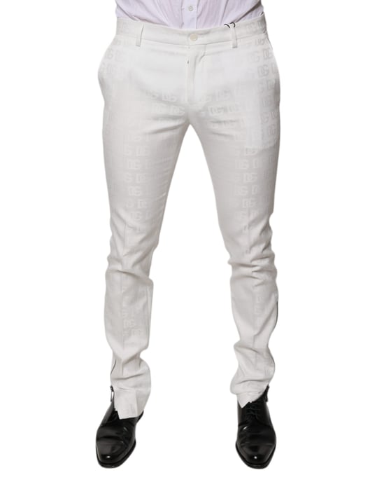 Hose Slim Fit Weißes Logo - Image 2