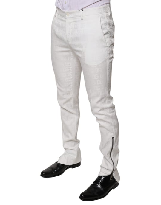 Hose Slim Fit Weißes Logo - Image 3