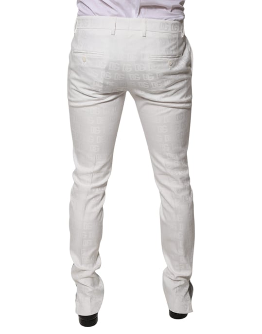 Hose Slim Fit Weißes Logo - Image 4