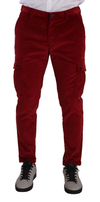 Legere Cord-Hose mit Cargo-Taschen - Image 1