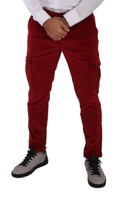 Legere Cord-Hose mit Cargo-Taschen - Image 4