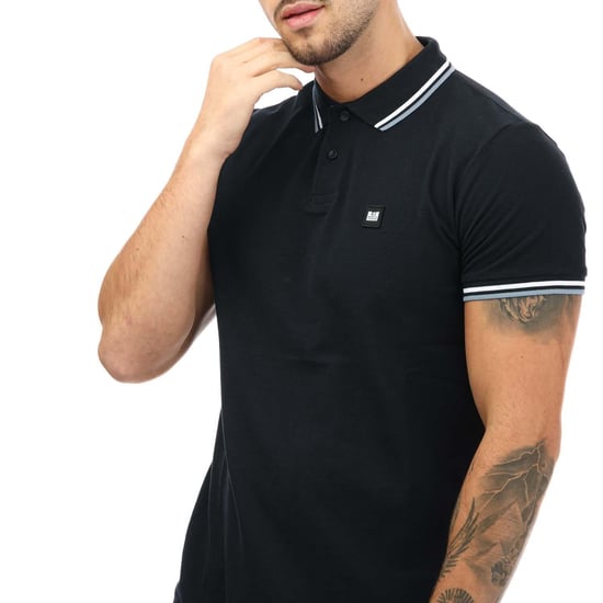 Weekend Offender - "Vancouver" Poloshirt für Herren (Marine) - Image 4