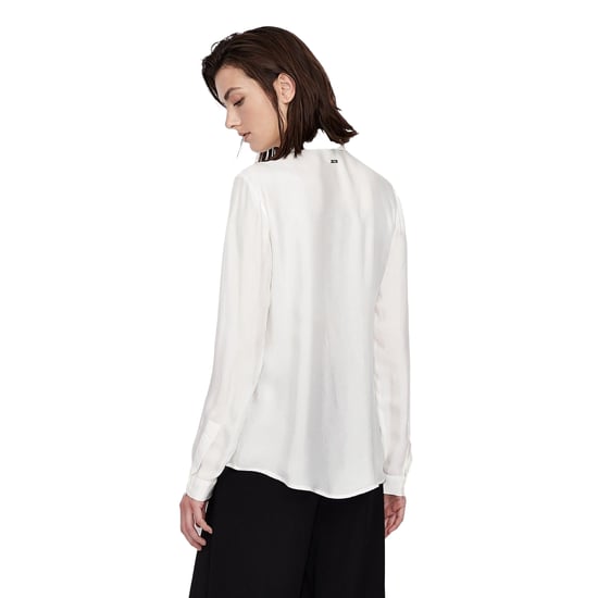 Armani Exchange - Hemd für Damen, Weiche Haptik (Weiß) - Image 2