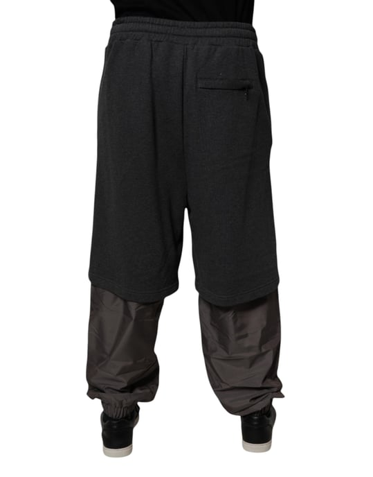 Gestapelte Sweatpants mit besticktem Logo - Image 4