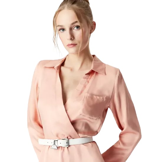 Armani Exchange - Kleid für Damen, Brusttasche (Pink) - Image 2