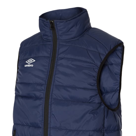 Umbro - "Club Essential" Weste für Kinder (Dunkel-Marineblau/Weiß) - Image 2