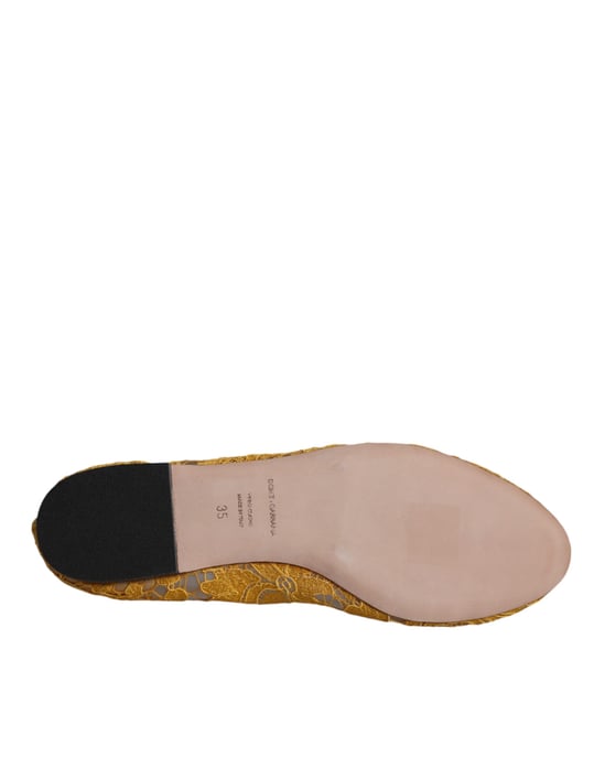 Spitzenballerinas Gelb - Image 6