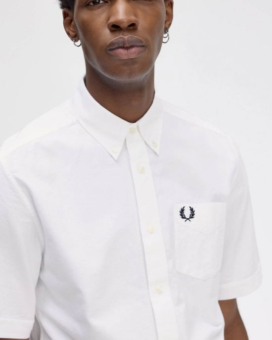 Fred Perry Mens Oxford Shirt - Image 5