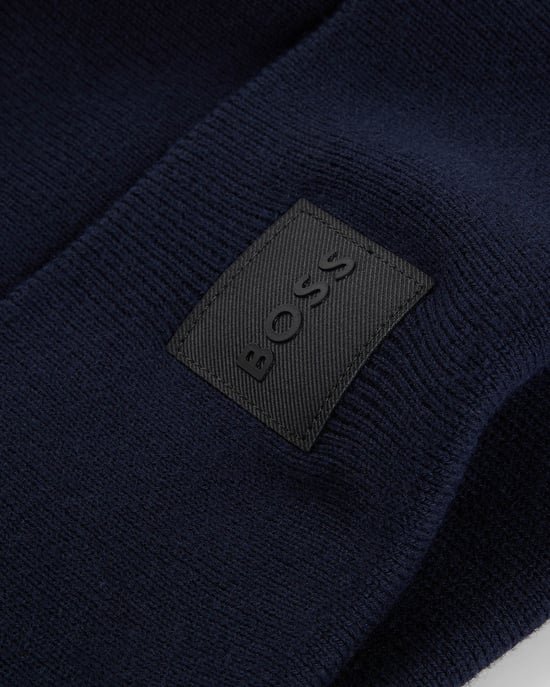 Fantastico R Beanie-Mütze in Dunkelblau - Image 3