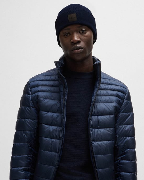 Fantastico R Beanie-Mütze in Dunkelblau - Image 5