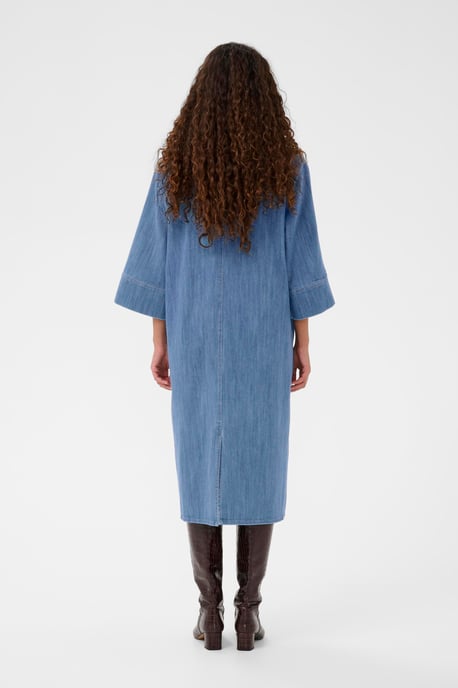 Denimkleid SLNinnie Denimkleid Gerade Passform - Image 3