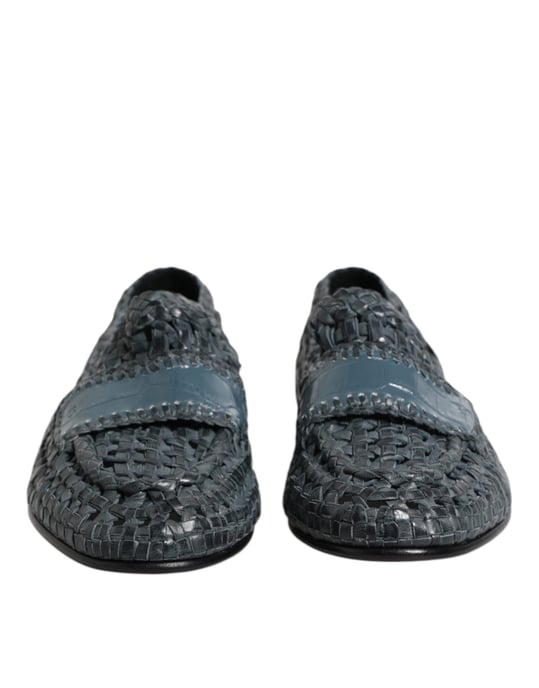 Geflochtene Lederloafers - Image 2