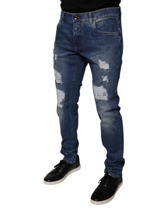 Ripped Slim Jeans - Image 3