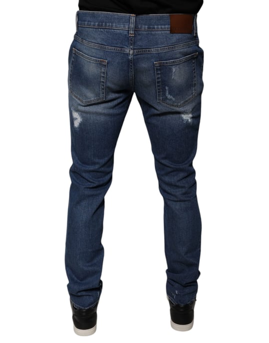 Ripped Slim Jeans - Image 4