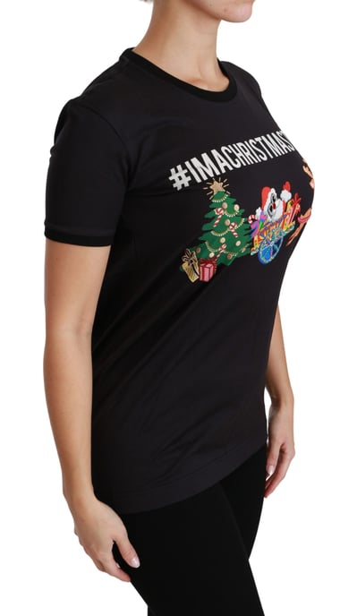 Dolce Gabbana Weihnachtsbaum T-Shirt Tsh4444 - Image 2