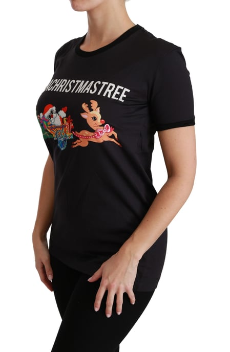 Dolce Gabbana Weihnachtsbaum T-Shirt Tsh4444 - Image 3