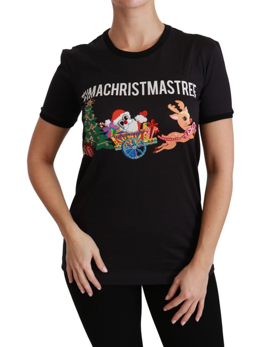 Dolce Gabbana Weihnachtsbaum T-Shirt Tsh4444 - Image 6