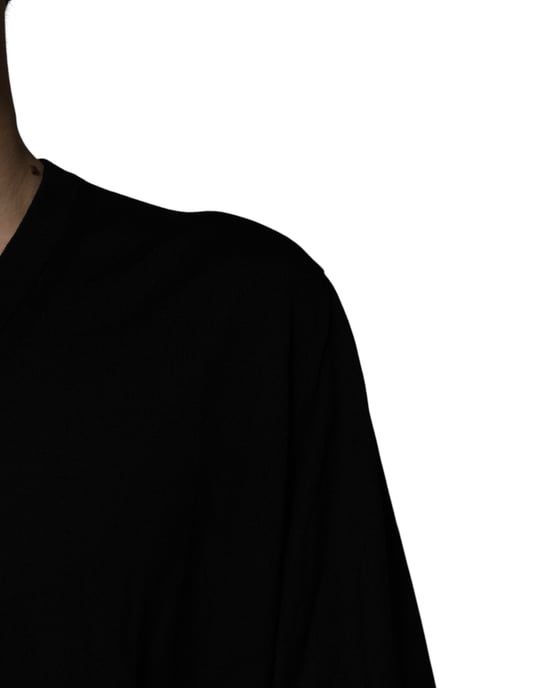 Merinowoll V-Ausschnitt Pullover - Image 5