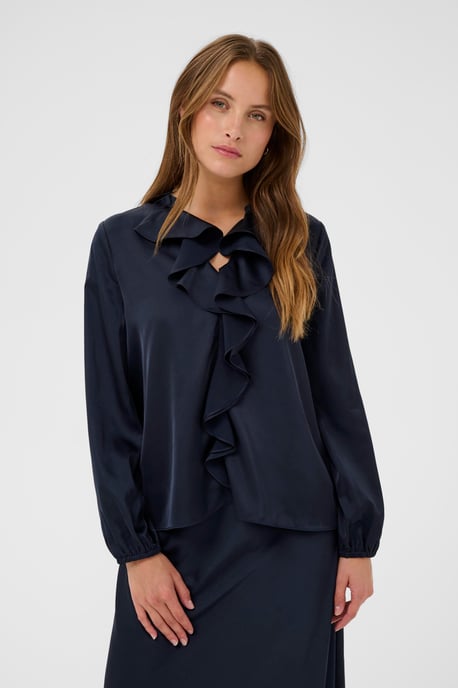 Langarm-Bluse LodisaSZ Langarm-Bluse Gerade Passform - Image 2