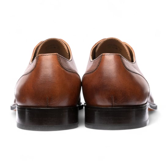 Chapman & Moore Herren-Brogue-Schuhe aus braunem Leder mit Kappe - Image 5