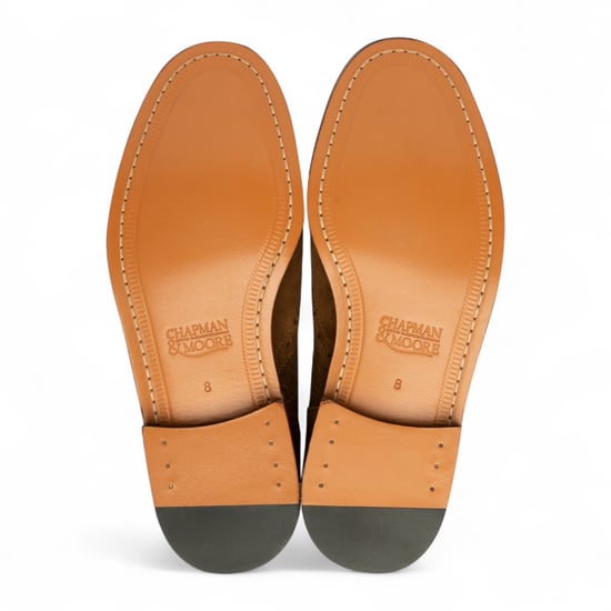 Chapman & Moore Herren-Brogue-Schuhe aus hellbraunem Leder, Oxford-Stil, fürs Büro - Image 5
