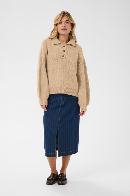Strickpullover OttolineSZ Strickpullover Gerade Passform - Image 1