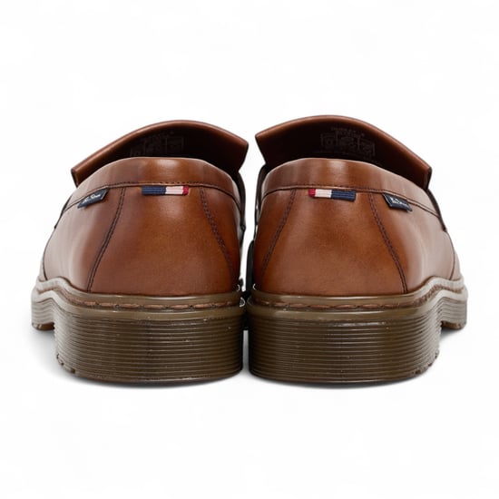 Ben Sherman Herren-Slipper aus hellbraunem Leder mit Quasten - Dudley - Image 6