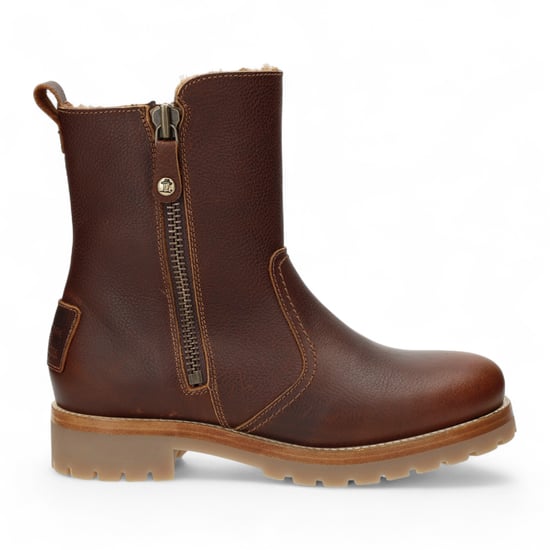 Panama Jack Damen Fabi Igloo B2 Bark wasserdichte Leder-Ankle-Boots - Image 1