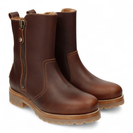 Panama Jack Damen Fabi Igloo B2 Bark wasserdichte Leder-Ankle-Boots - Image 2