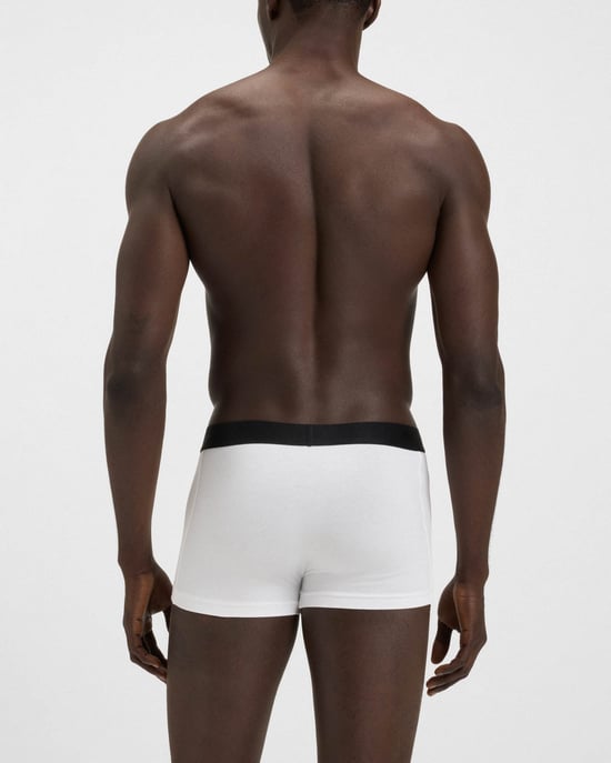 Weiße Boxershorts (3er-Pack) - Image 3
