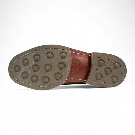 Chapman & Moore Herren-Brogues aus mahagonifarbenem Leder und braunem Wildleder, Oxford-Schuhe - Image 5