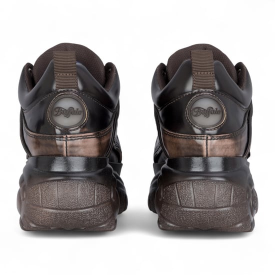 Buffalo Damen Vintage Braune Chunky Plateau-Sneaker - 1339-14-VNTG - Image 5