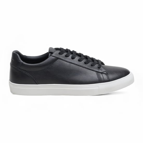 Antique Rogue Schwarze Herren-Sneaker aus Leder - Gibbs - Image 1