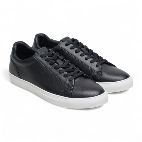 Antique Rogue Schwarze Herren-Sneaker aus Leder - Gibbs - Image 3