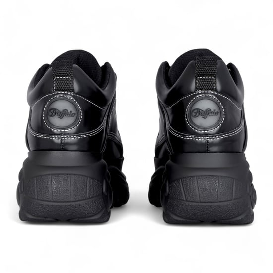 Buffalo Damen-Sneaker mit klobiger Plateausohle, schwarz - 1339-14 - Image 5